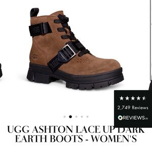 UGG Ashton lace up boot 12m